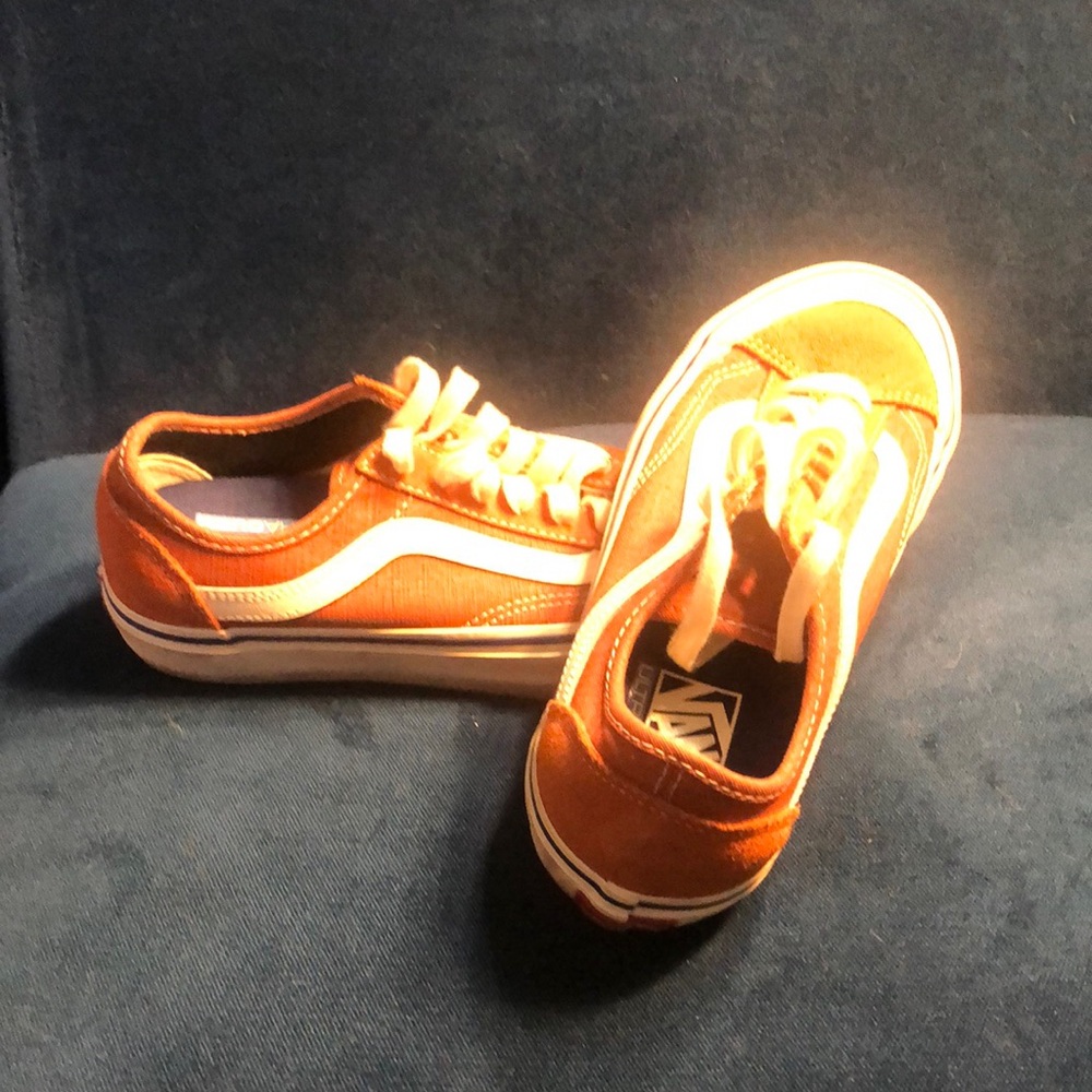 Vans Kids Orange Sneakers